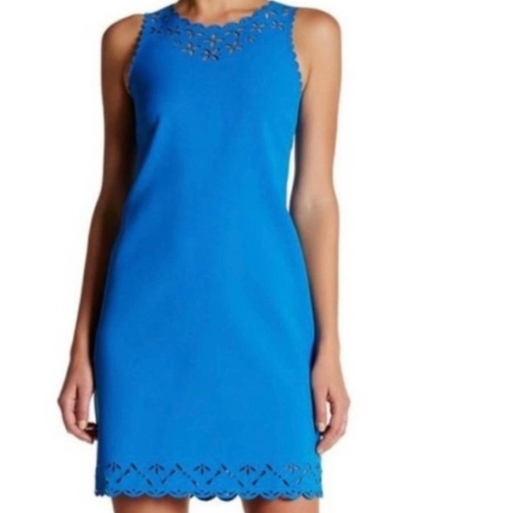 J. Crew Laser Cut Shift Dress